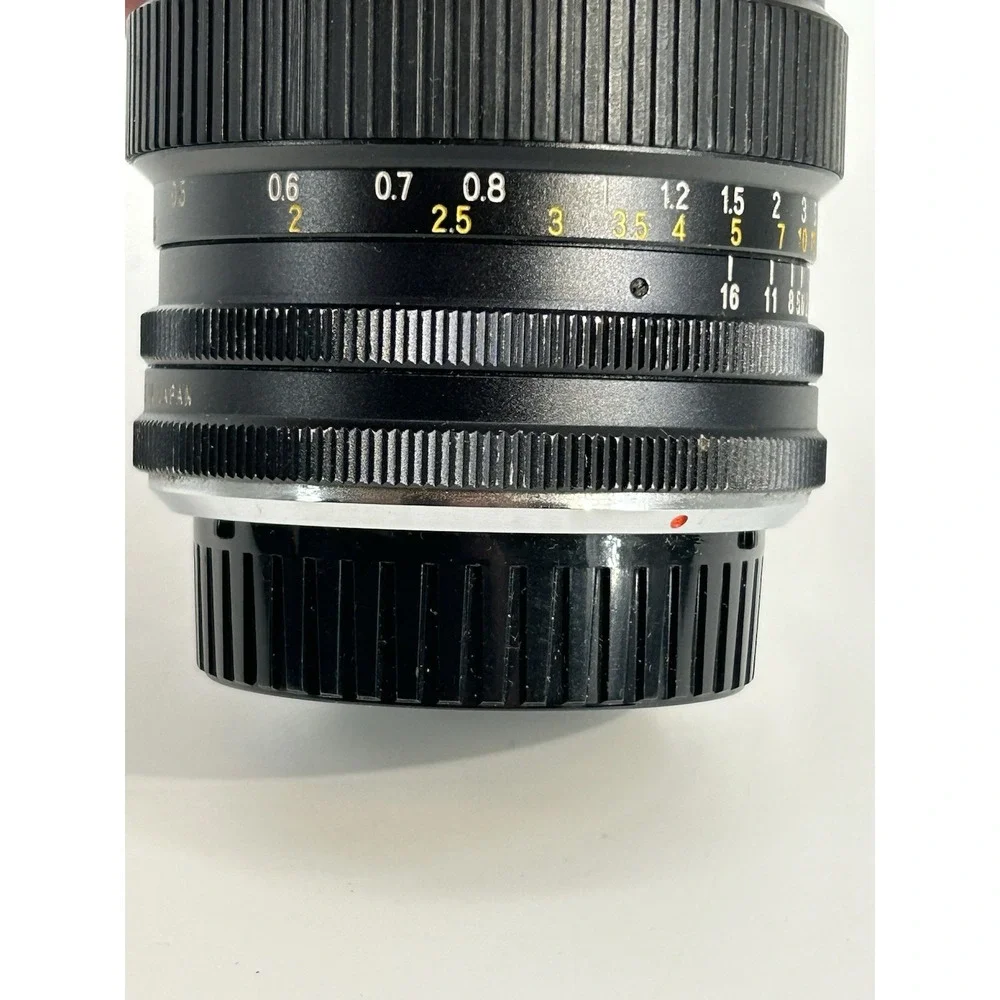 Vintage Asanuma Auto Wide Camera Lens F/2.8 28mm